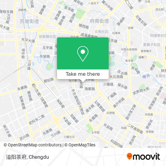溢阳茶府 map