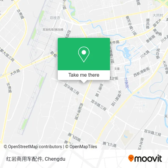 红岩商用车配件 map