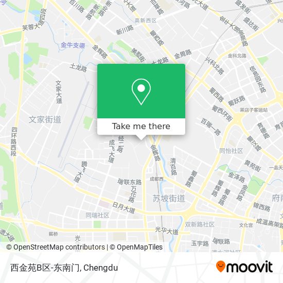 西金苑B区-东南门 map