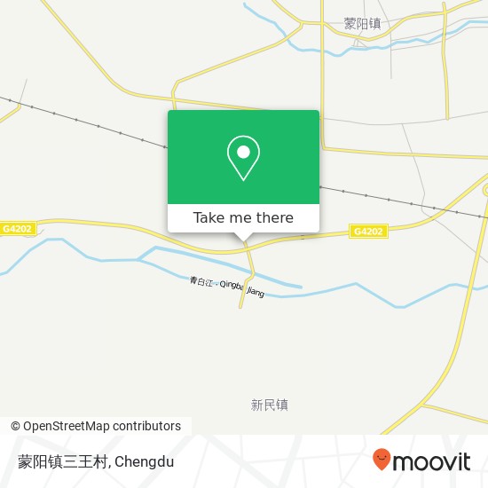 蒙阳镇三王村 map