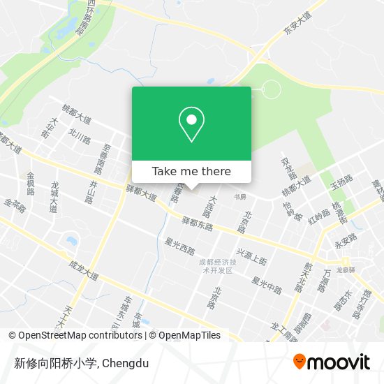 新修向阳桥小学 map