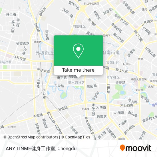 ANY TINME健身工作室 map