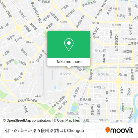 创业路/南三环路五段辅路(路口) map