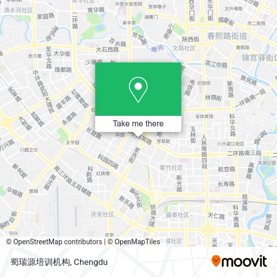 蜀瑞源培训机构 map