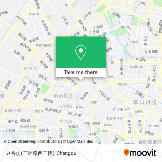 豆香坊(二环路西三段) map