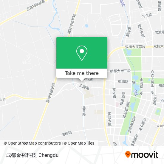 成都金裕科技 map