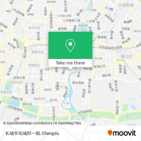 长城半岛城邦一期 map