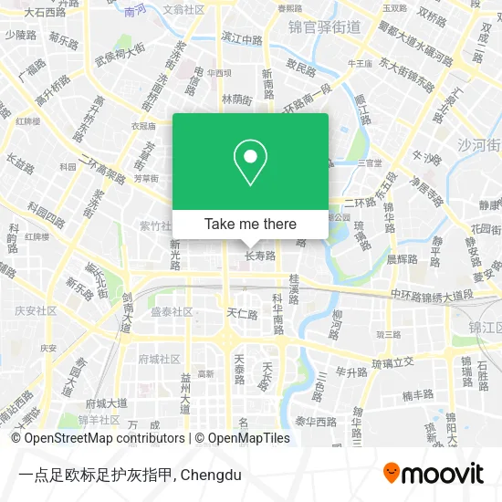 一点足欧标足护灰指甲 map