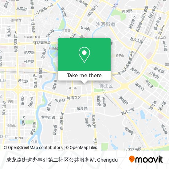 成龙路街道办事处第二社区公共服务站 map