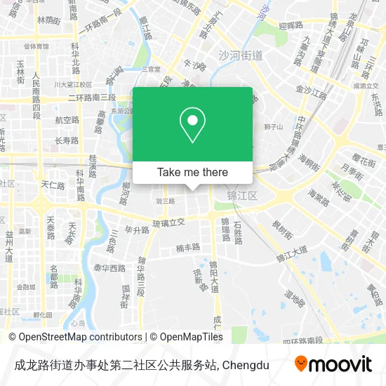 成龙路街道办事处第二社区公共服务站 map