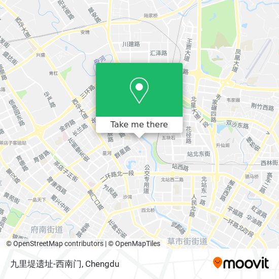 九里堤遗址-西南门 map