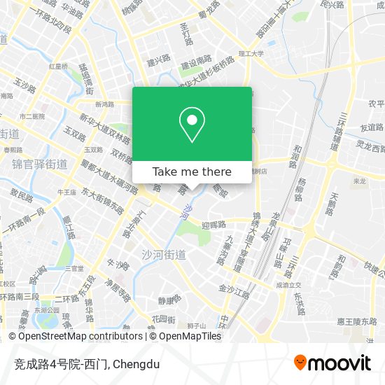 竞成路4号院-西门 map