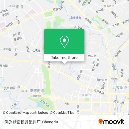 蜀兴精密模具配件厂 map