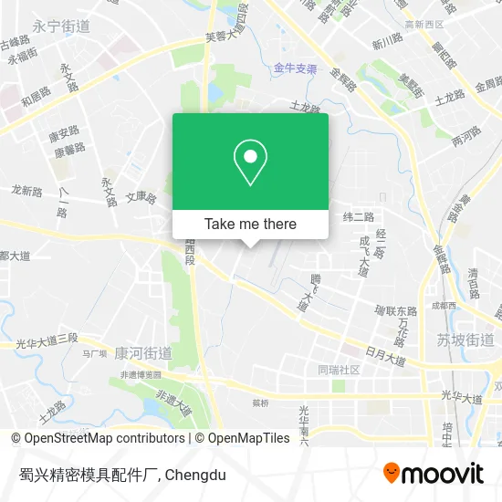 蜀兴精密模具配件厂 map