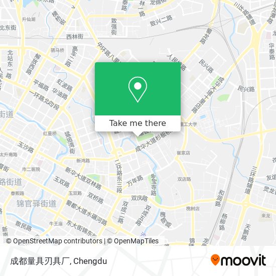 成都量具刃具厂 map