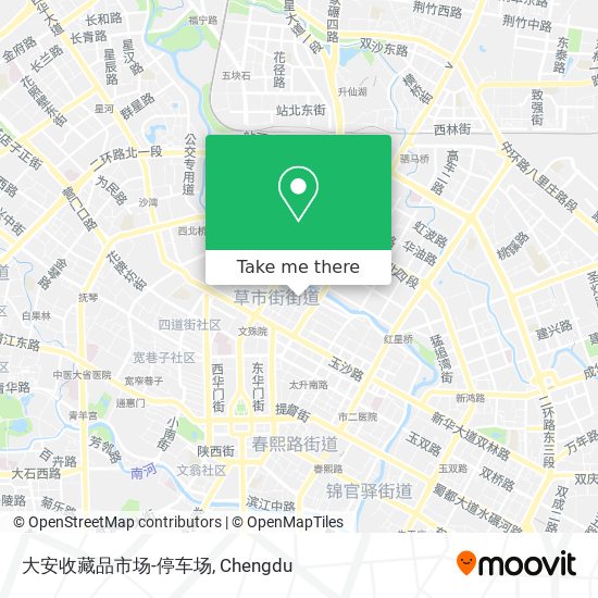 大安收藏品市场-停车场 map