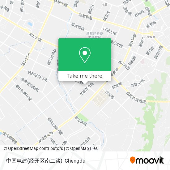 中国电建(经开区南二路) map