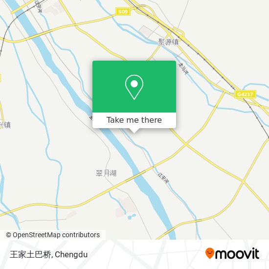 王家土巴桥 map