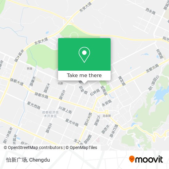 怡新广场 map