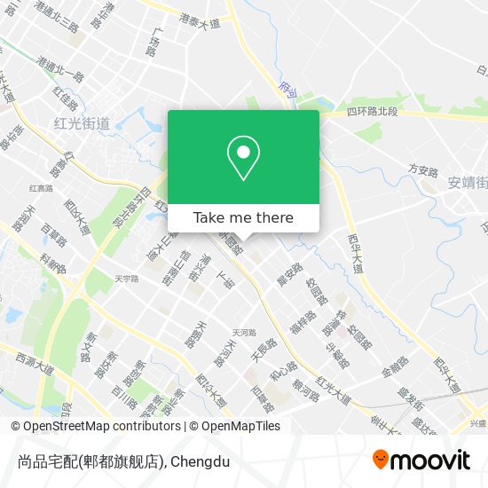 尚品宅配(郫都旗舰店) map