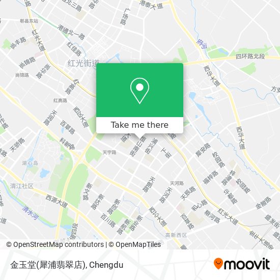 金玉堂(犀浦翡翠店) map