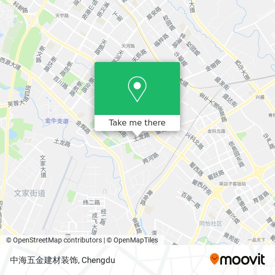 中海五金建材装饰 map