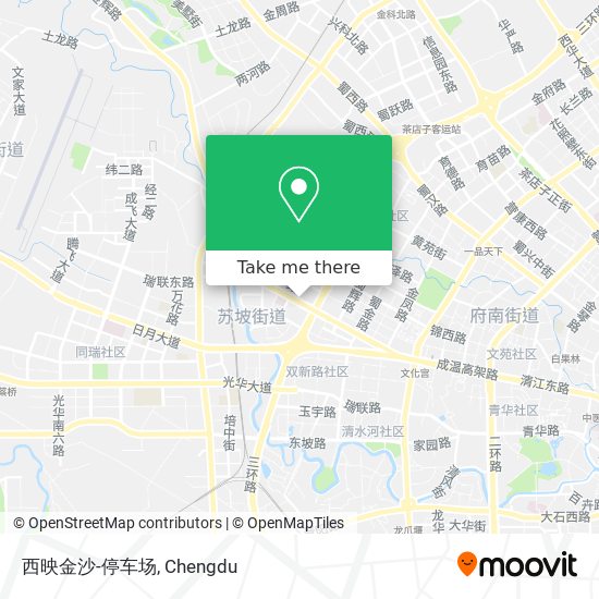 西映金沙-停车场 map