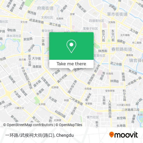 一环路/武侯祠大街(路口) map