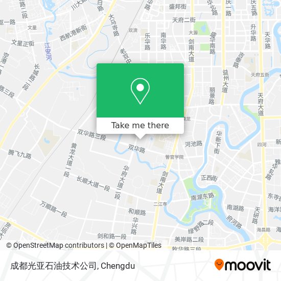 成都光亚石油技术公司 map