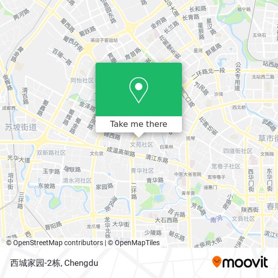 西城家园-2栋 map