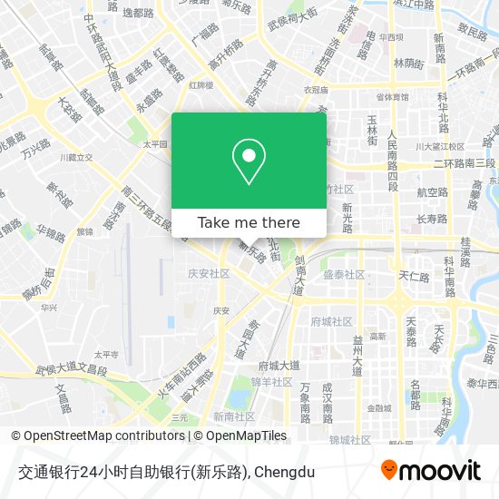 交通银行24小时自助银行(新乐路) map