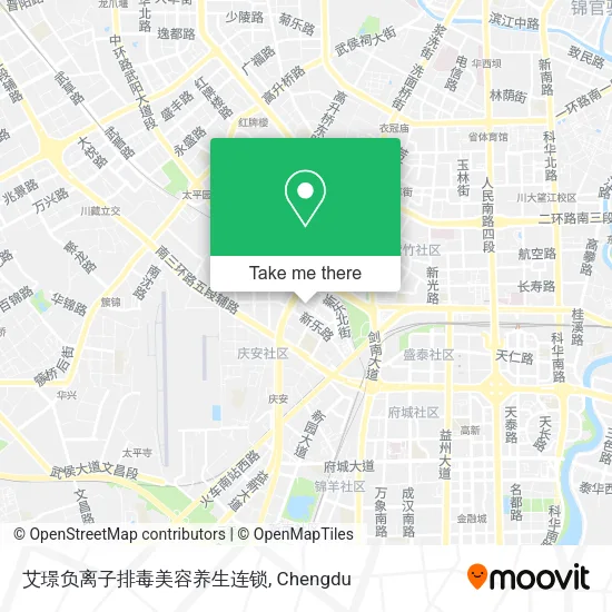 艾璟负离子排毒美容养生连锁 map