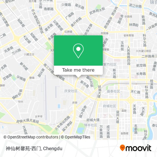 神仙树馨苑-西门 map