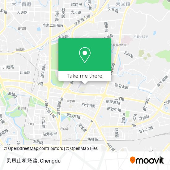 凤凰山机场路 map