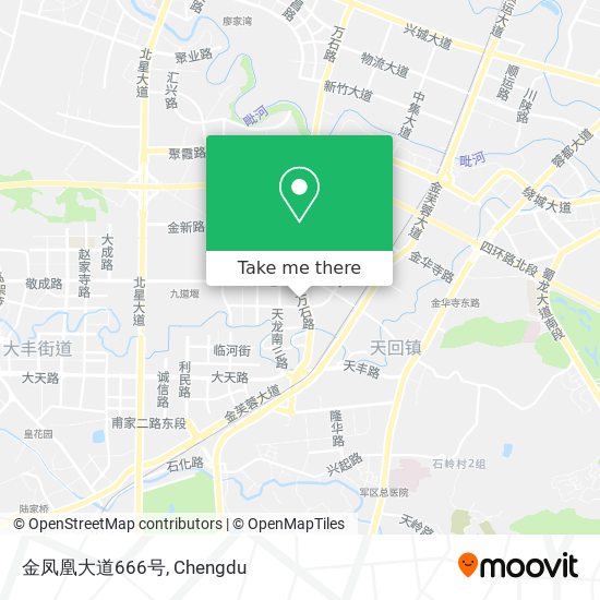金凤凰大道666号 map