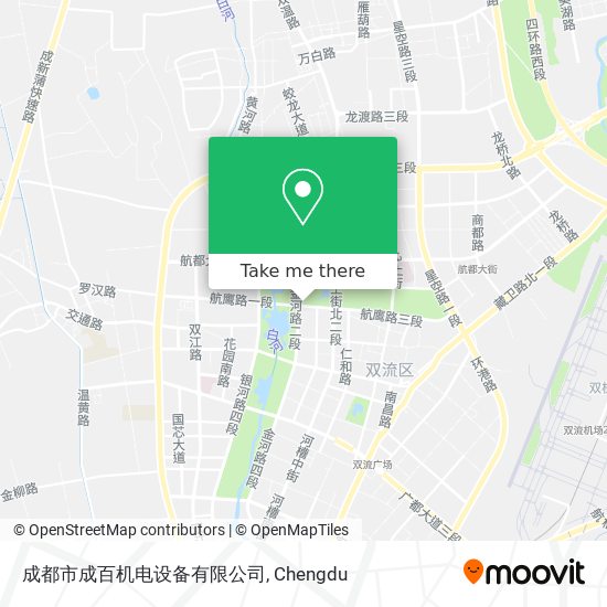 成都市成百机电设备有限公司 map