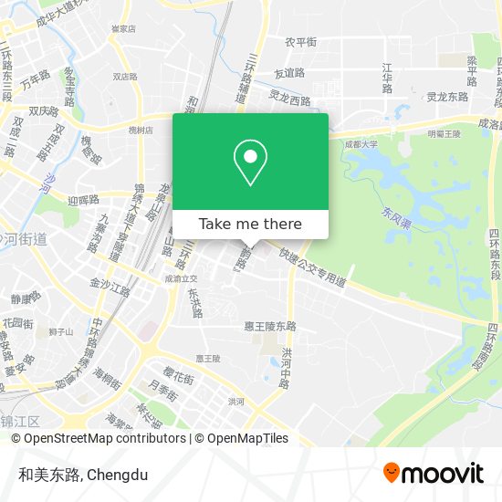 和美东路 map