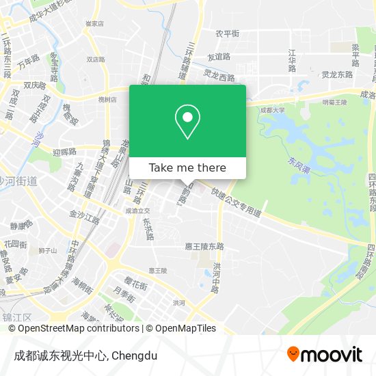 成都诚东视光中心 map