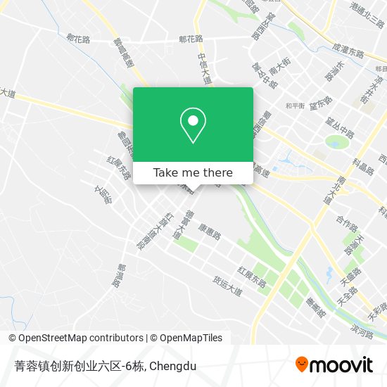 菁蓉镇创新创业六区-6栋 map