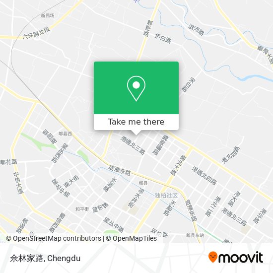 佘林家路 map