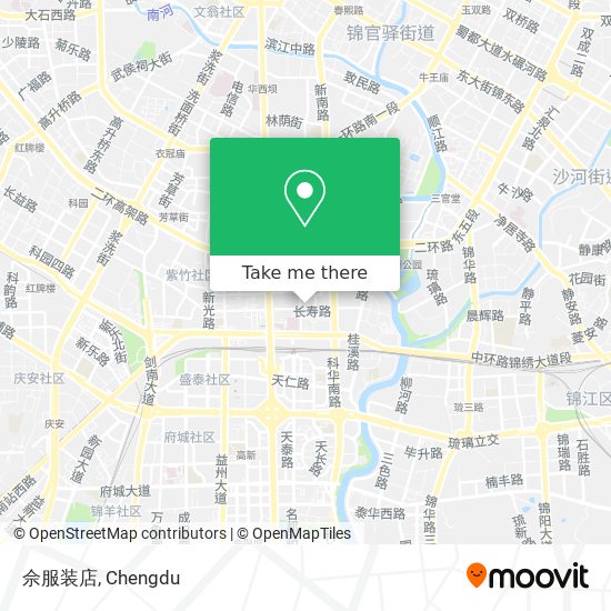 佘服装店 map