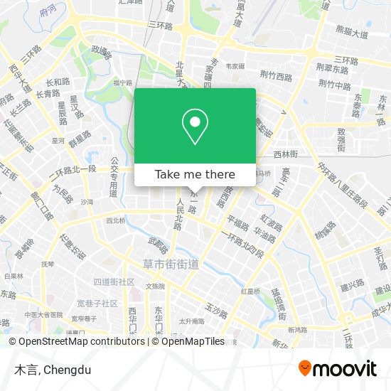 木言 map