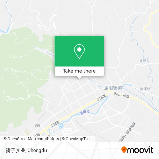 骄子实业 map