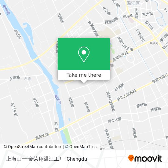 上海山一·金荣翔温江工厂 map