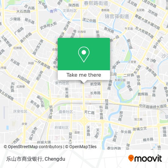 乐山市商业银行 map