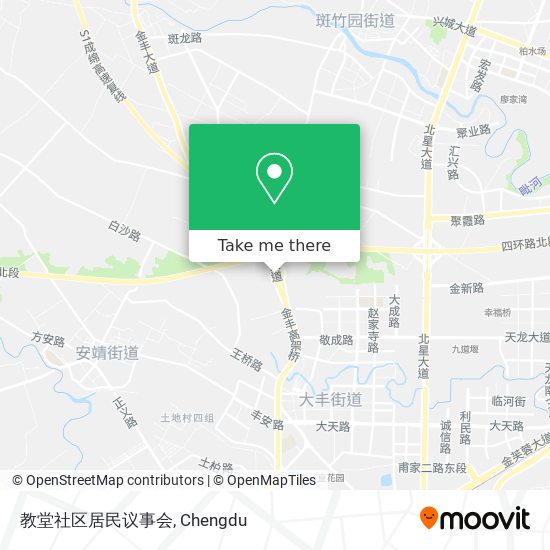 教堂社区居民议事会 map