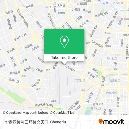 华泰四路与三环路交叉口 map
