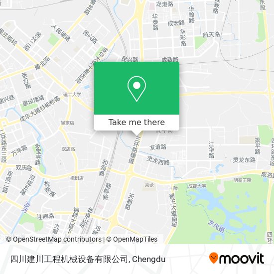 四川建川工程机械设备有限公司 map