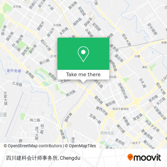 四川建科会计师事务所 map
