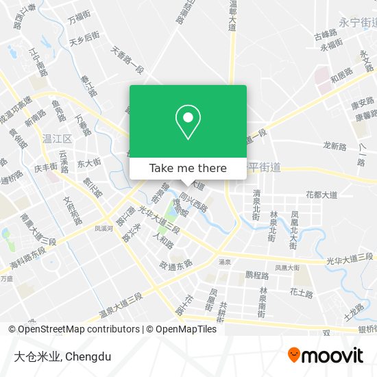 大仓米业 map